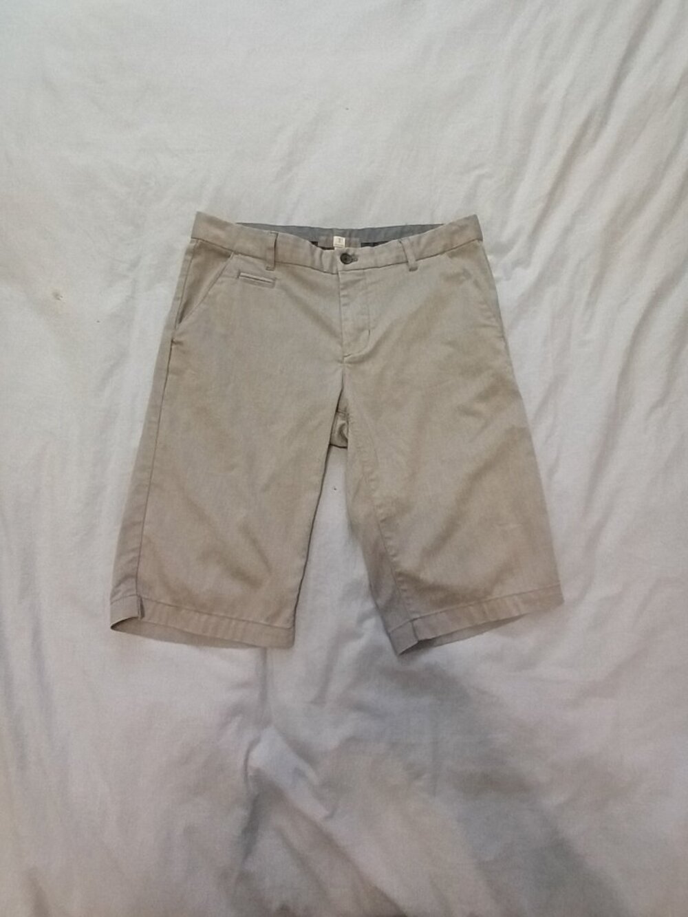 TRISTAN Tailored Khaki Shorts Men’s 33 Cotton Blend